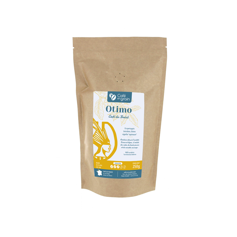 Café Brésil OTIMO pur Bahia- sachet 250g