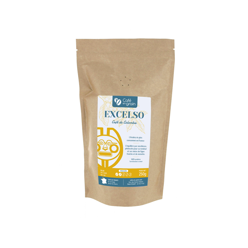 Café d'altitude Colombie Excelso- Sachet 250g