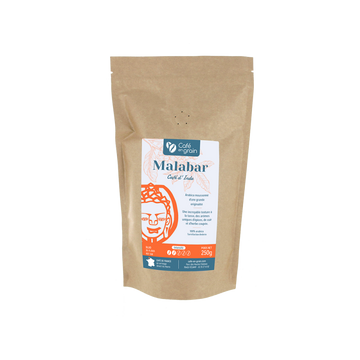 Café Inde MALABAR région Karnataka- sachet 250g