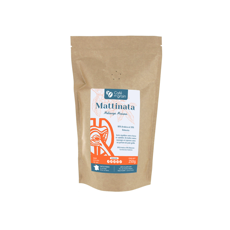 Café mélange maison MATTINATA - sachet 250g
