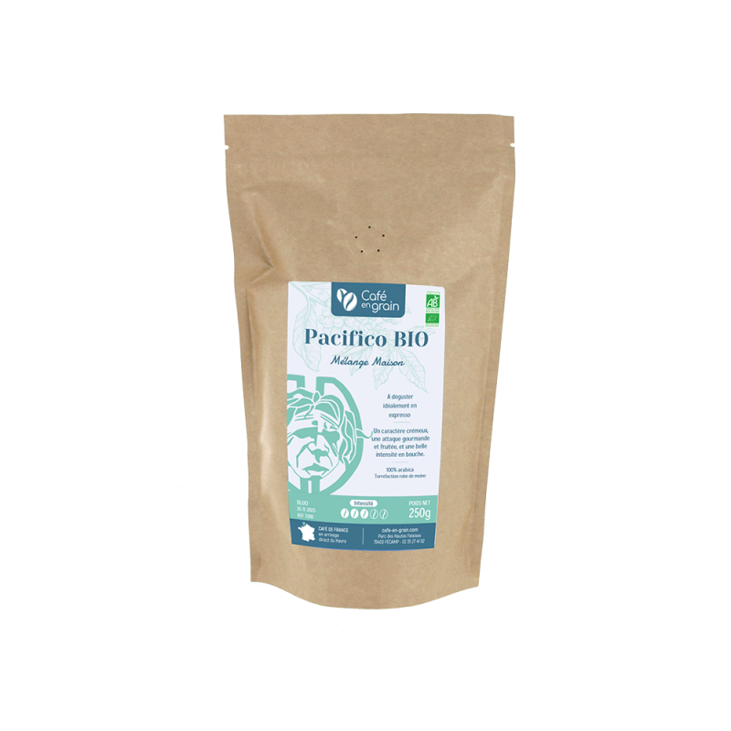 Café mélange maison PACIFICO BIO - Sac 250g