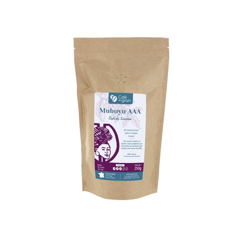 Café Zambie AAA - Sachet 250g