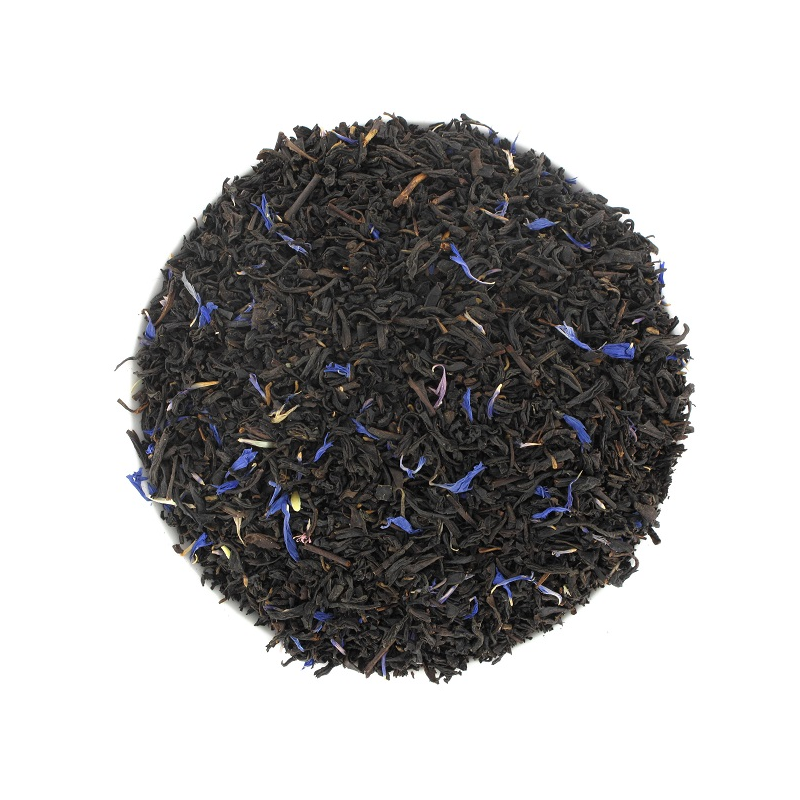 Earl Grey supérieur fleurs bleues