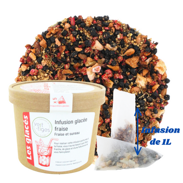 Infusion glacée fraise x5 infusettes