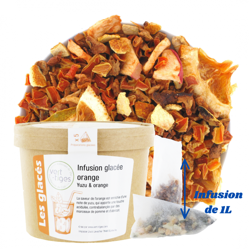 Infusion glacée orange x5 infusettes