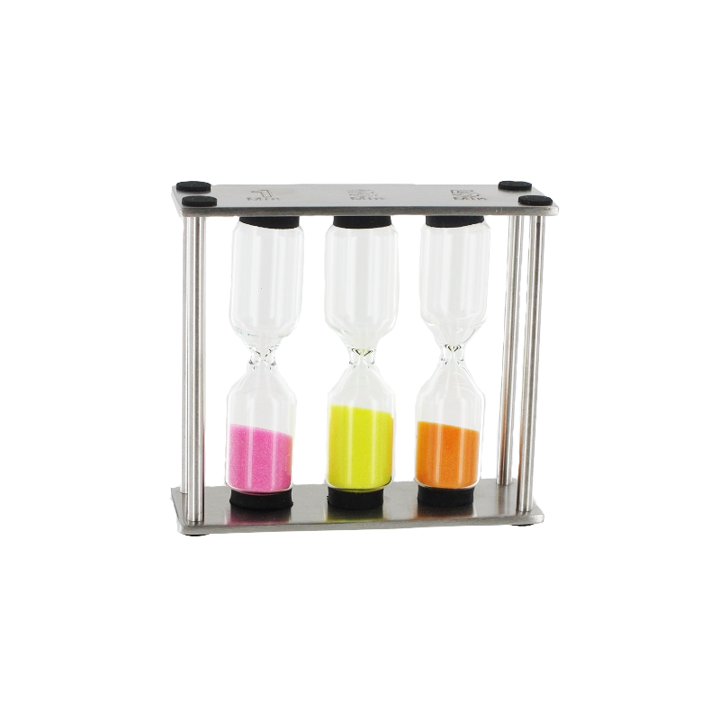 Sablier 3 temps inox