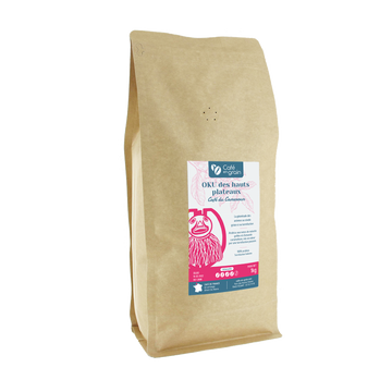 Sac 1kg - Café Cameroun OKU des hauts plateaux
