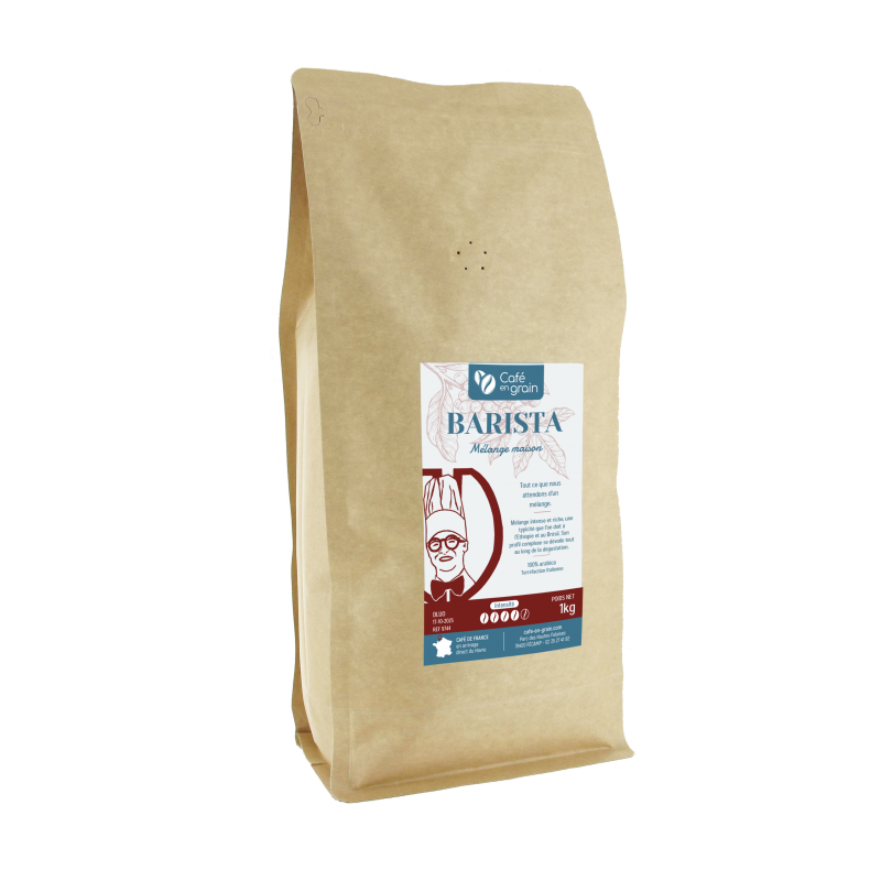 Sac 1kg - Café mélange maison Barista