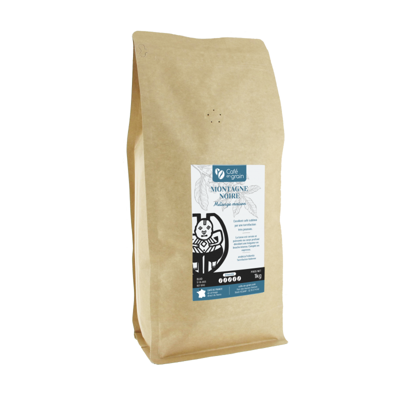 Sac 1kg - Café mélange maison Montagne noire