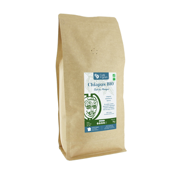 Sac 1kg - Café Mexique CHIAPAS Altura BIO