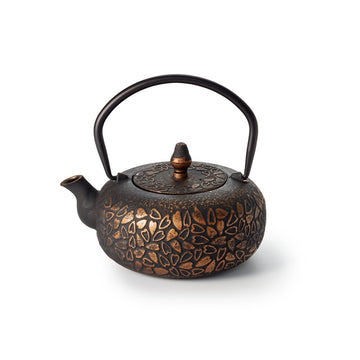 Théière en fonte 40cl COEUR noire